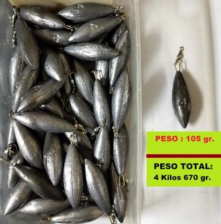 PLOMADAS DIFERENTES PESOS Y MODELOS