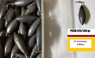 PLOMADAS DIFERENTES PESOS Y MODELOS.-últimos.-