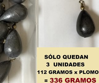 PLOMADAS DIFERENTES PESOS Y MODELOS.-últimos.-