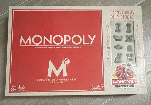 Monopoly edicion 80 aniversario