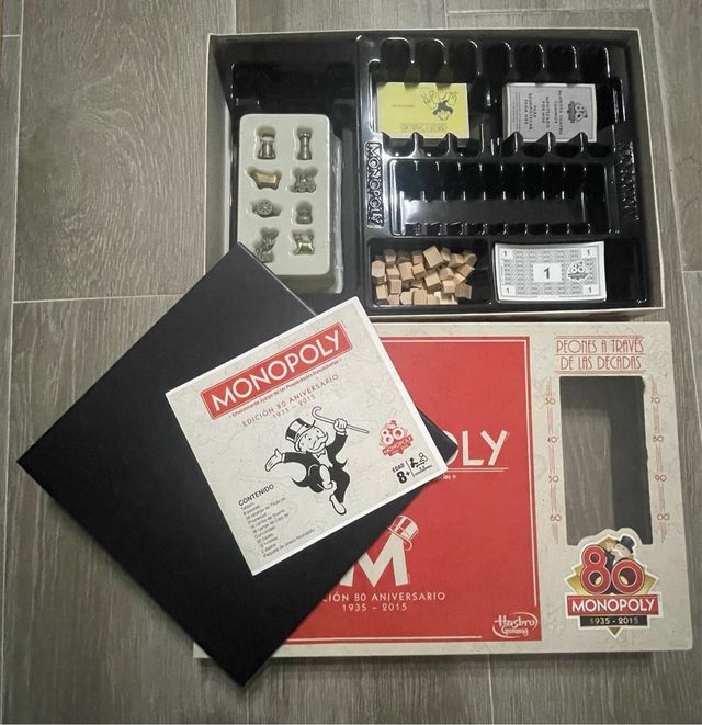 Monopoly edicion 80 aniversario