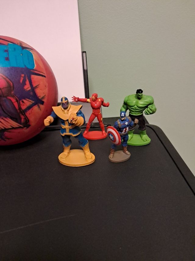 Pack juguetes niño super heroes