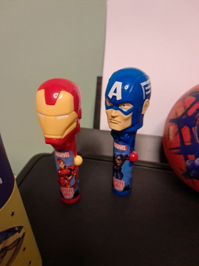 Pack juguetes niño super heroes