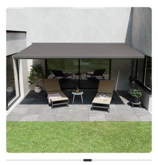 Oportunidad!! Toldo Nori motor mando AD cofre gris