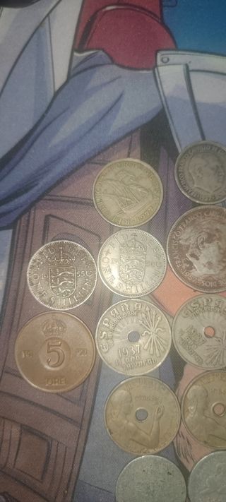 Lote monedas MUY ANTIGUAS (1925-1977)