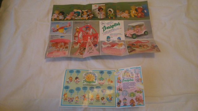 Años 80, lápices, gomas...