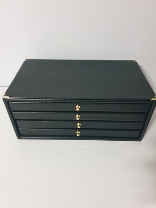 Monetiere in ecopelle nera