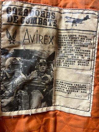 Chaqueta aviador Avirex