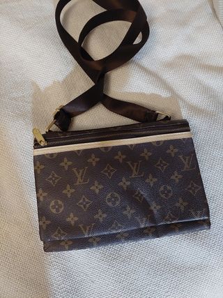 Bolso marrón de hombro