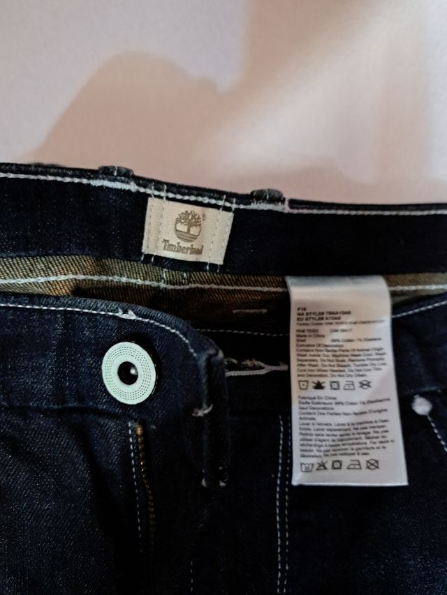 Jeans blu uomo. Timberland