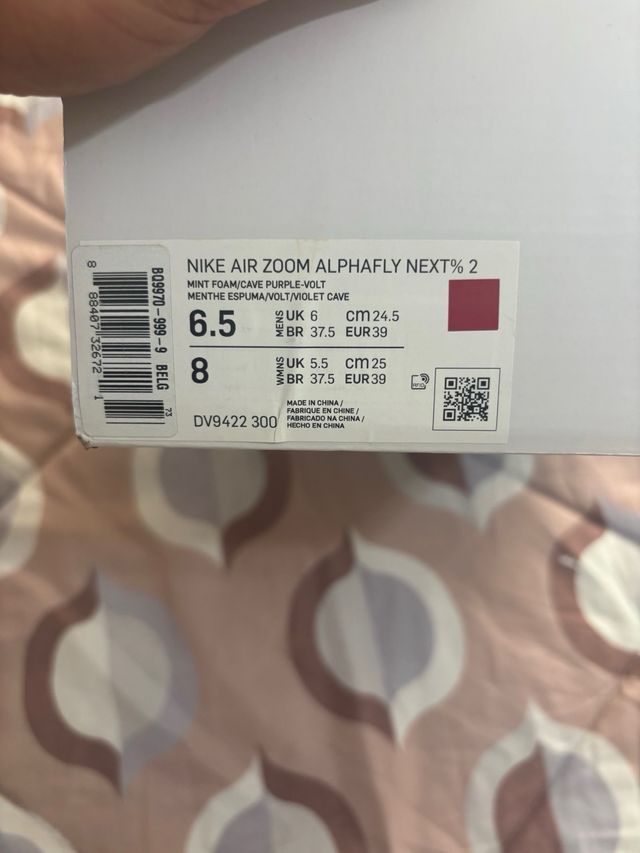 Nike Zoom Alphafly Next  2 // Talla 39