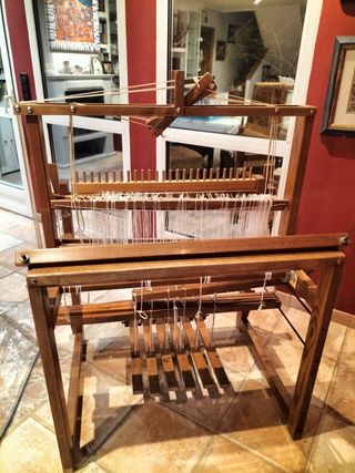 Telar de madera horizontal: Sylvia TH80