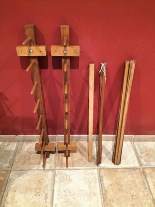 Telar de madera horizontal: Sylvia TH80