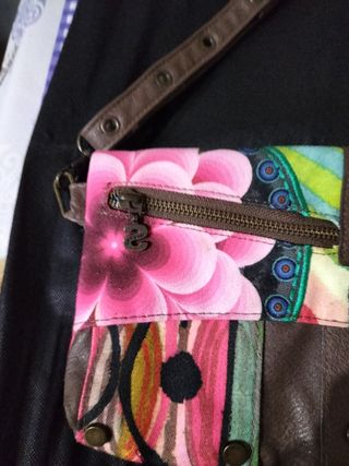 Bolso bandolera desigual