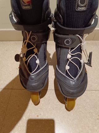 Patines en linea con funda