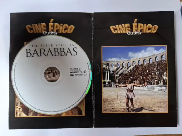 Barrabas Anthony Quinn, Silvana Mangano, J Palance