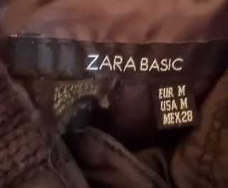 Cazadora marron de Zara