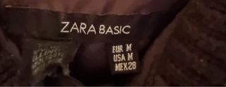 Cazadora marron de Zara