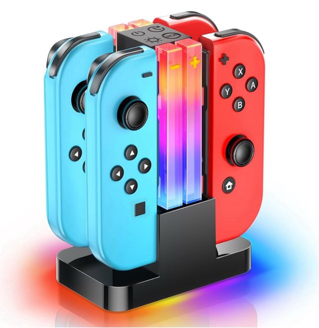 Base carga Joycon nintendo Switch