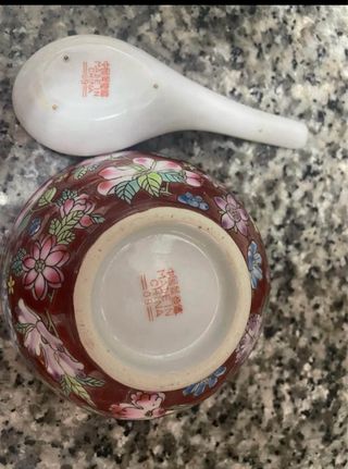 Cuencos de porcelana