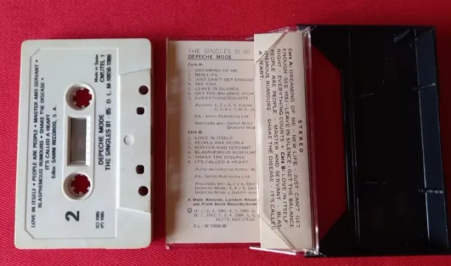 DEPECHE MODE "Music for the masses" "The singles"