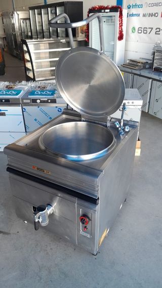 Marmita a gas eurast de 150l