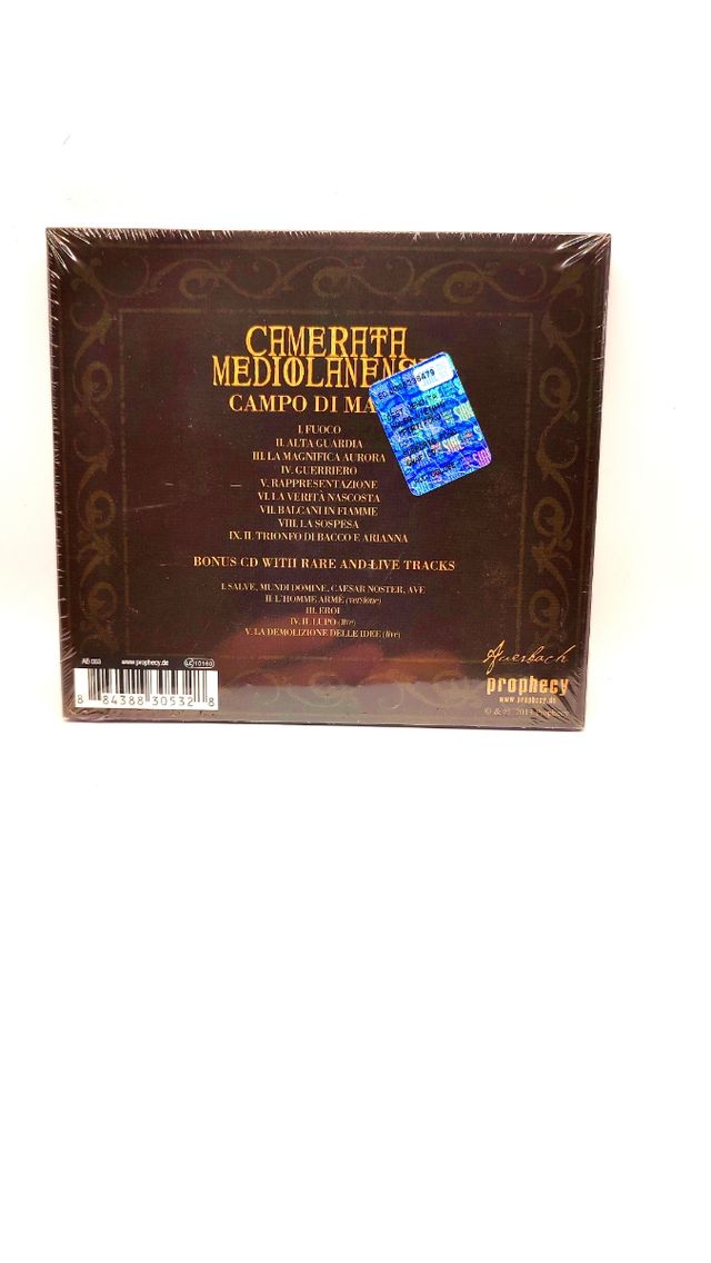 Camerata Mediolanense cd Campo di Marte