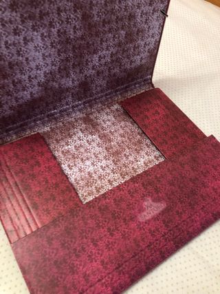 Carpeta infantil gorjuss rosa