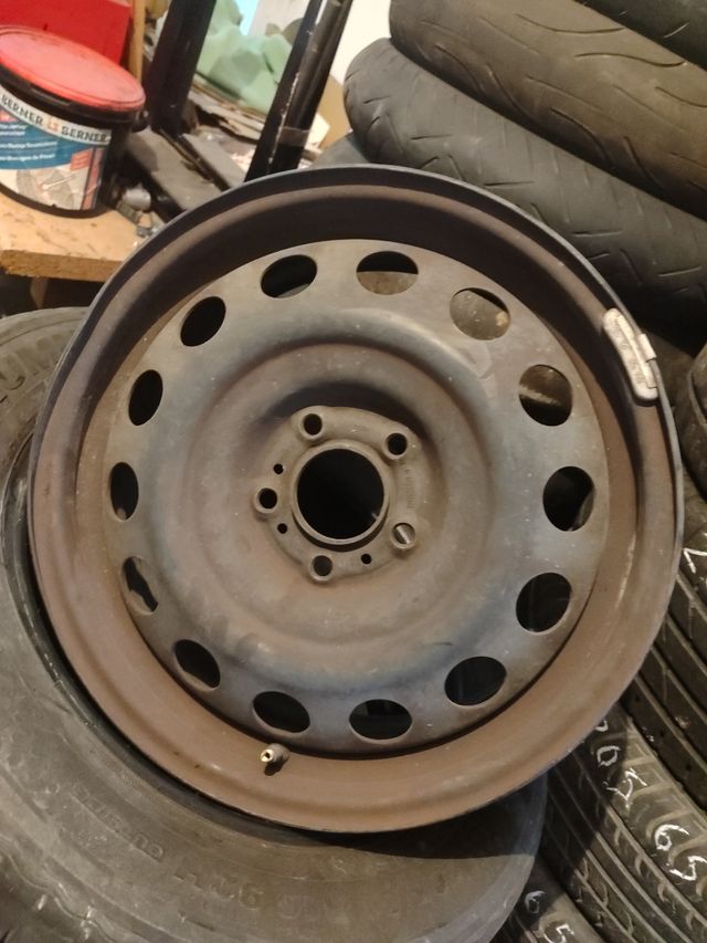 2 Llantas Hierro Citroen Peugeot. 16"