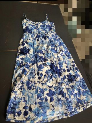 Vestido marrón H&M talla S