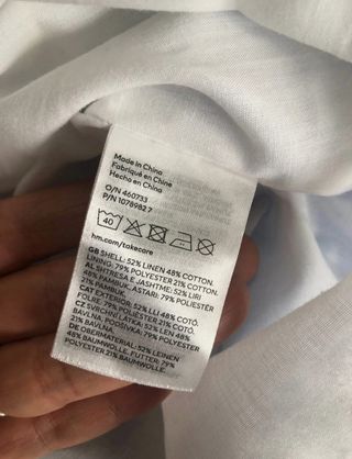Vestido marrón H&M talla S