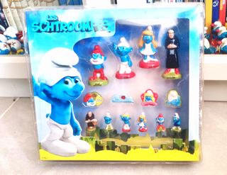 Puffi puffo set completo ceramica