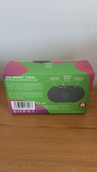 Altavoz Bluetooth ziu loop