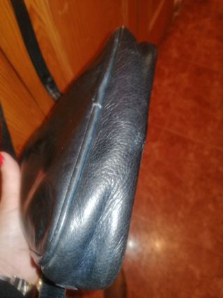 2 Bolsos Piel: marrón y negro 