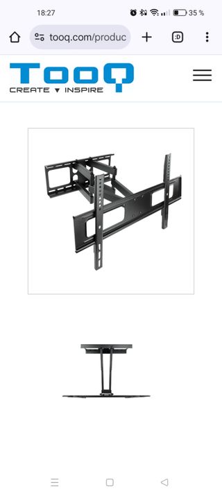 Soporte tv pared 37-70