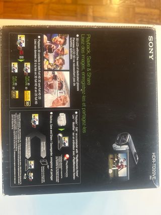 Videocamara sony 3 D