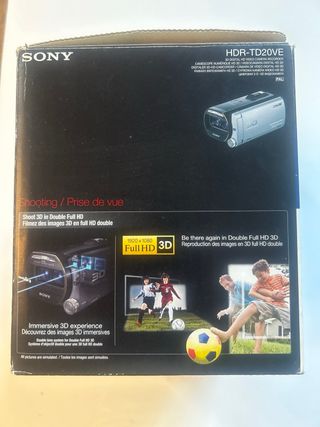Videocamara sony 3 D
