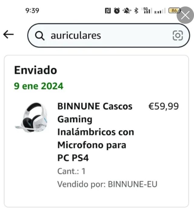 Cascos Inalámbricos Gaming