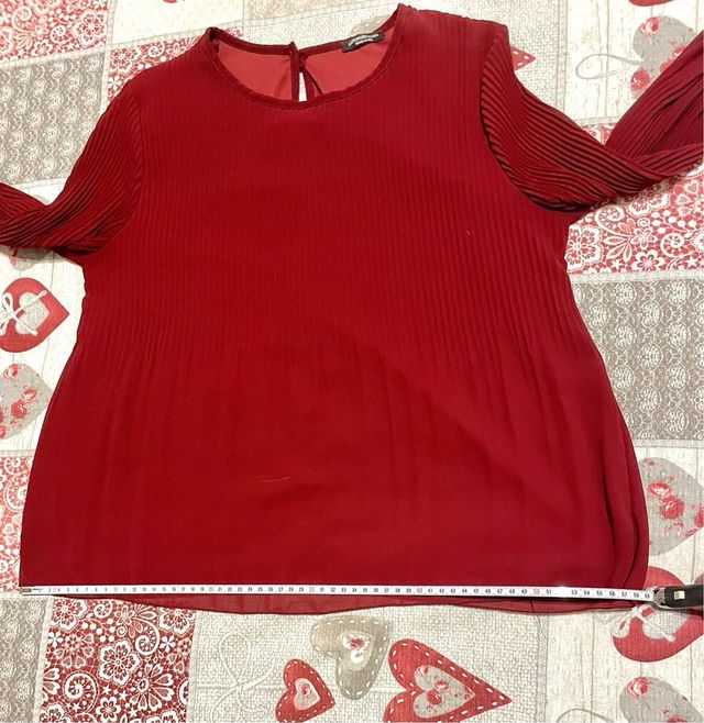 Camicia bordeaux Pittarello