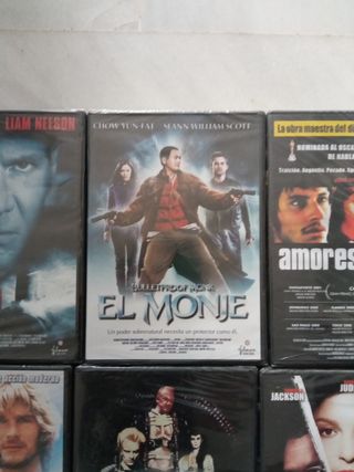 Lote 6 películas nuevas