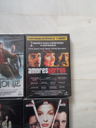 Lote 6 películas nuevas