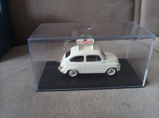 Seat Fiat 600 Auto escuela 1957 caja lujo 1/43