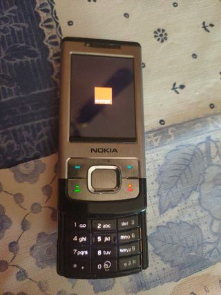 Nokia 6500s-1 móvil vintage antiguo