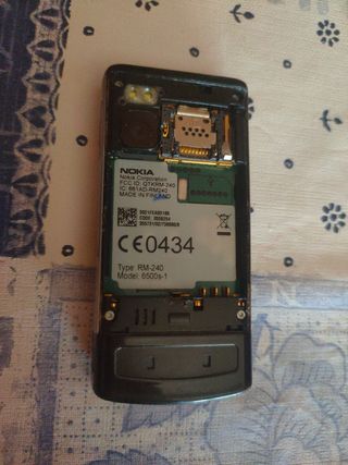 Nokia 6500s-1 móvil vintage antiguo