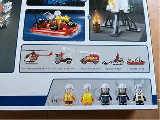 Equipo Bomberos Sluban juguete