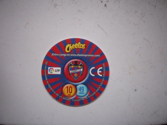 tazo Munúa Levante Fútbol Club Cheetos 2012 2013