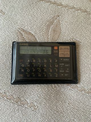 Calculadora agenda Casio