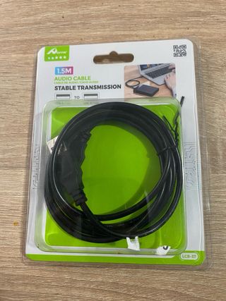 Cable USB macho a USB macho de 1.5 metros