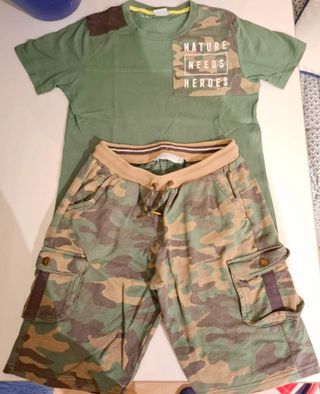 Chandal corto niño