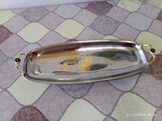 Vassoio in acciaio inox